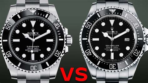 rolex sea dweller 4000 vs submariner